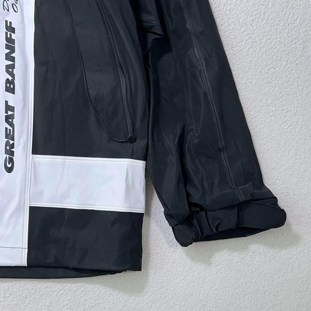 希少コラボ【DAIWA×Great Banff】アウトドアジャケット フード収納