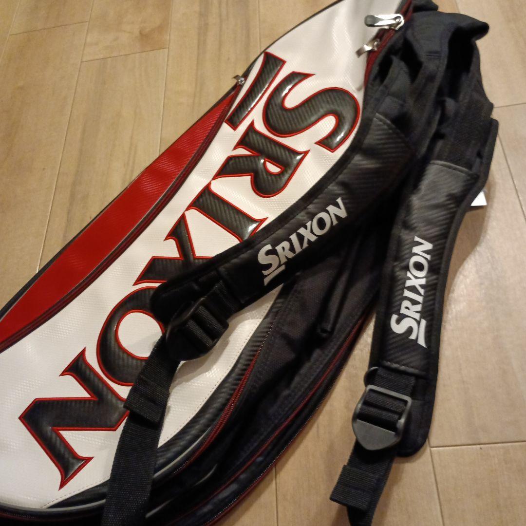 新品★定価13000円★Srixon バッグ ホワイト/レッド