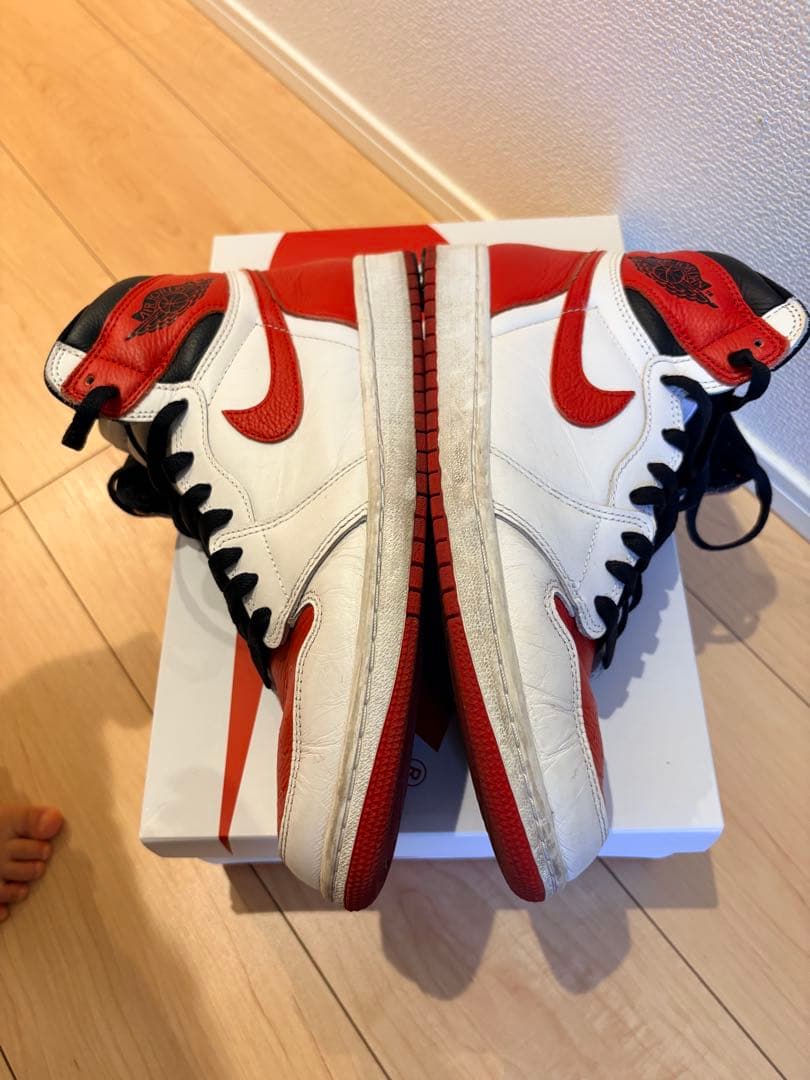 シューズ(男性用) NIKE AIR JORDAN 1 RETRO HIGH OG heritage