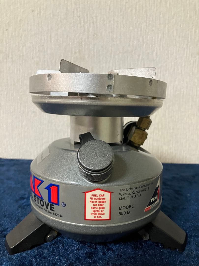 【希少・米軍官給品】コールマン PEAK1 550B マルチフューエルストーブ