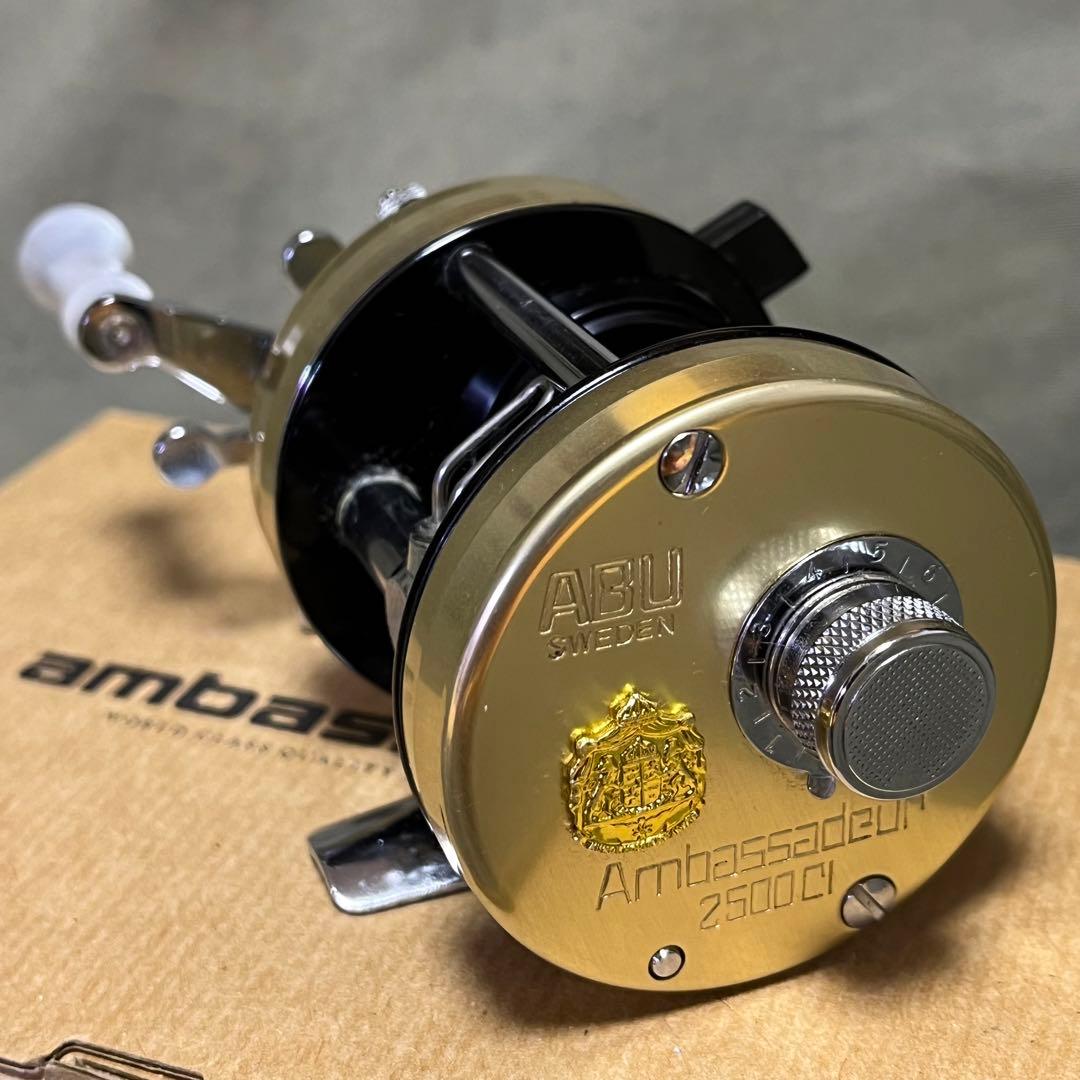 【美品】アンバサダー 2500CI カスタムショートハンドル