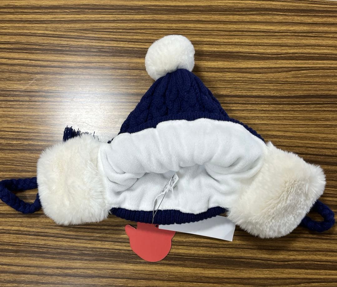 新品　WAAC ワック　耳当て付ニットキャップ