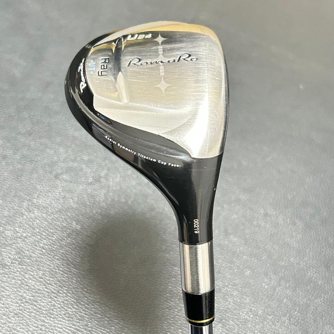 ロマロ Ray UT 18°/21°/24° 3本セット スチール S 綺麗め