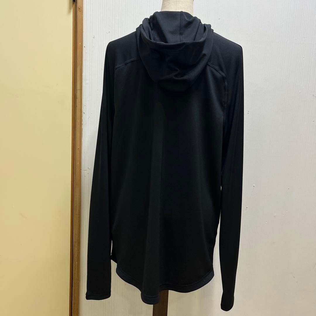 Topo Designs フード付き ブラックパーカー