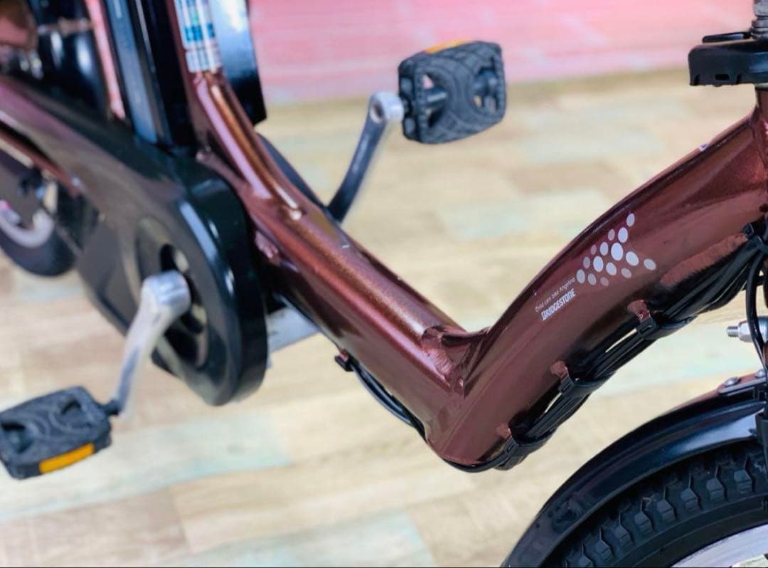 ブリヂストン子供乗せ電動アシスト自転車20インチ