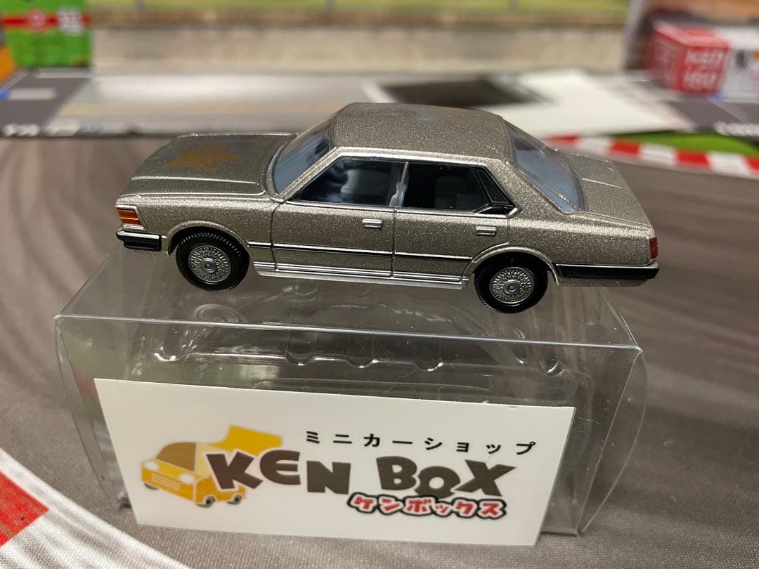 トミカLV KEN BOX特注　 日産セドリック430ハードトップシルバー星ロゴ