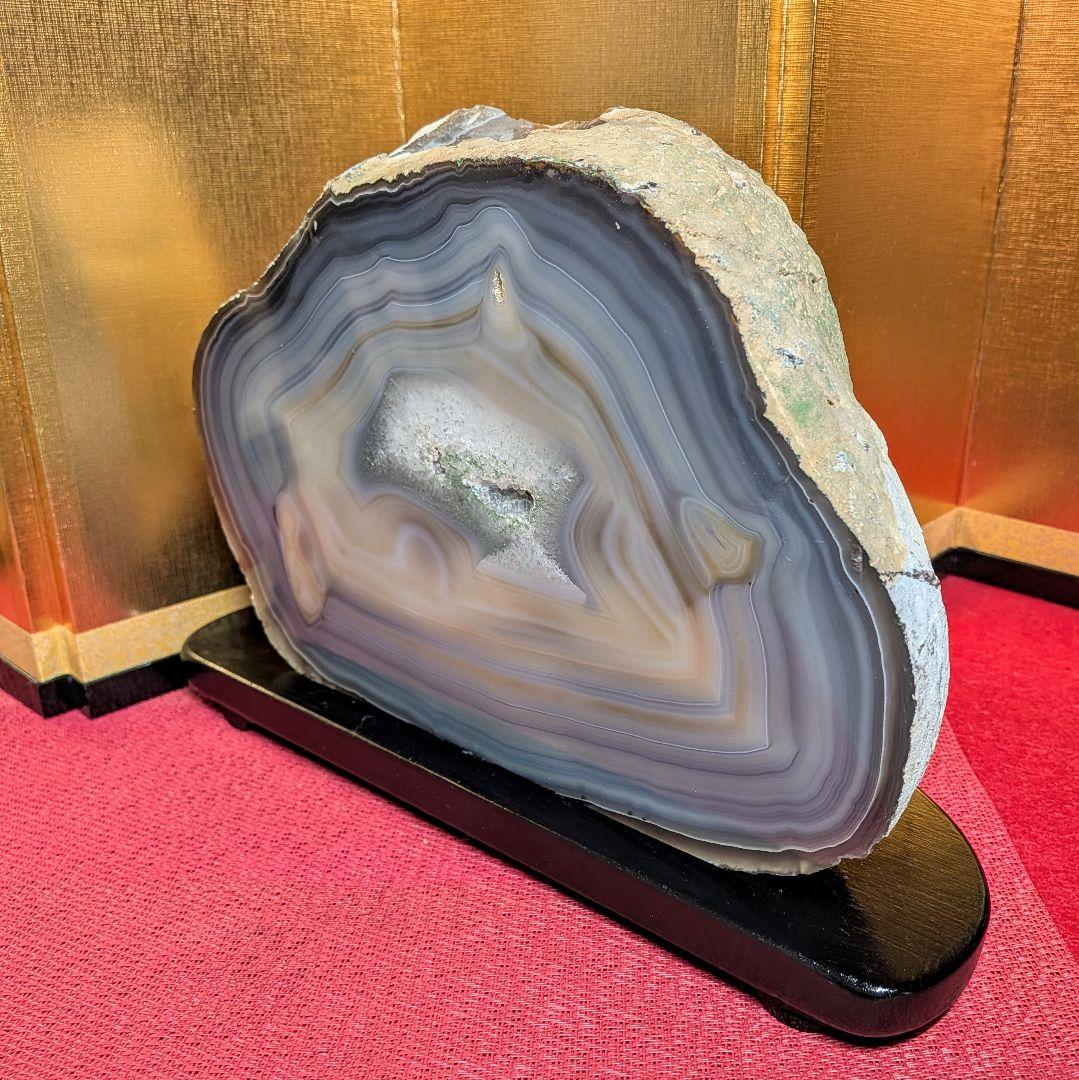 メノウ 4.3㌔ 鑑賞石 観賞石 水石 盆石 天然石 鉱物 ジャスパー