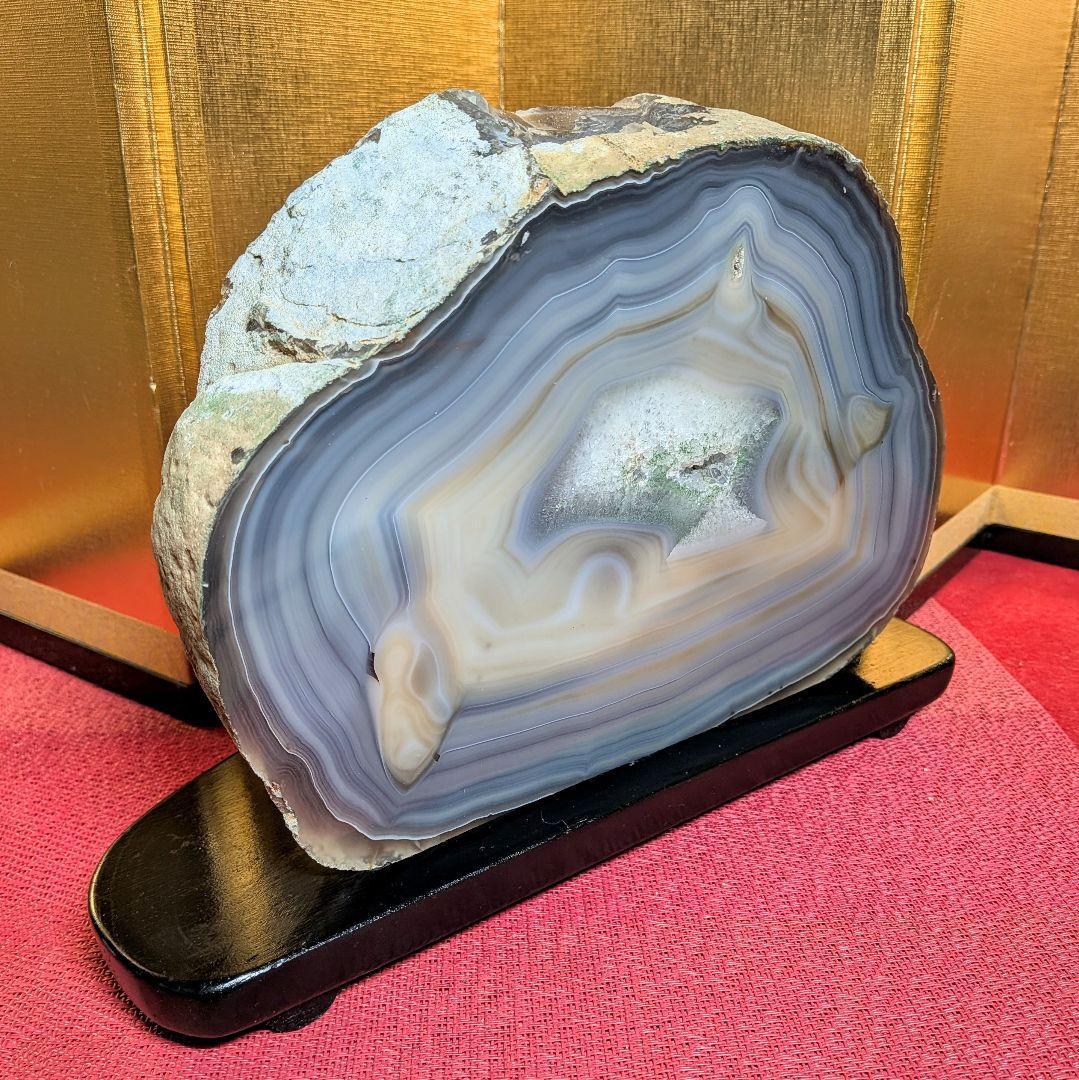 メノウ 4.3㌔ 鑑賞石 観賞石 水石 盆石 天然石 鉱物 ジャスパー