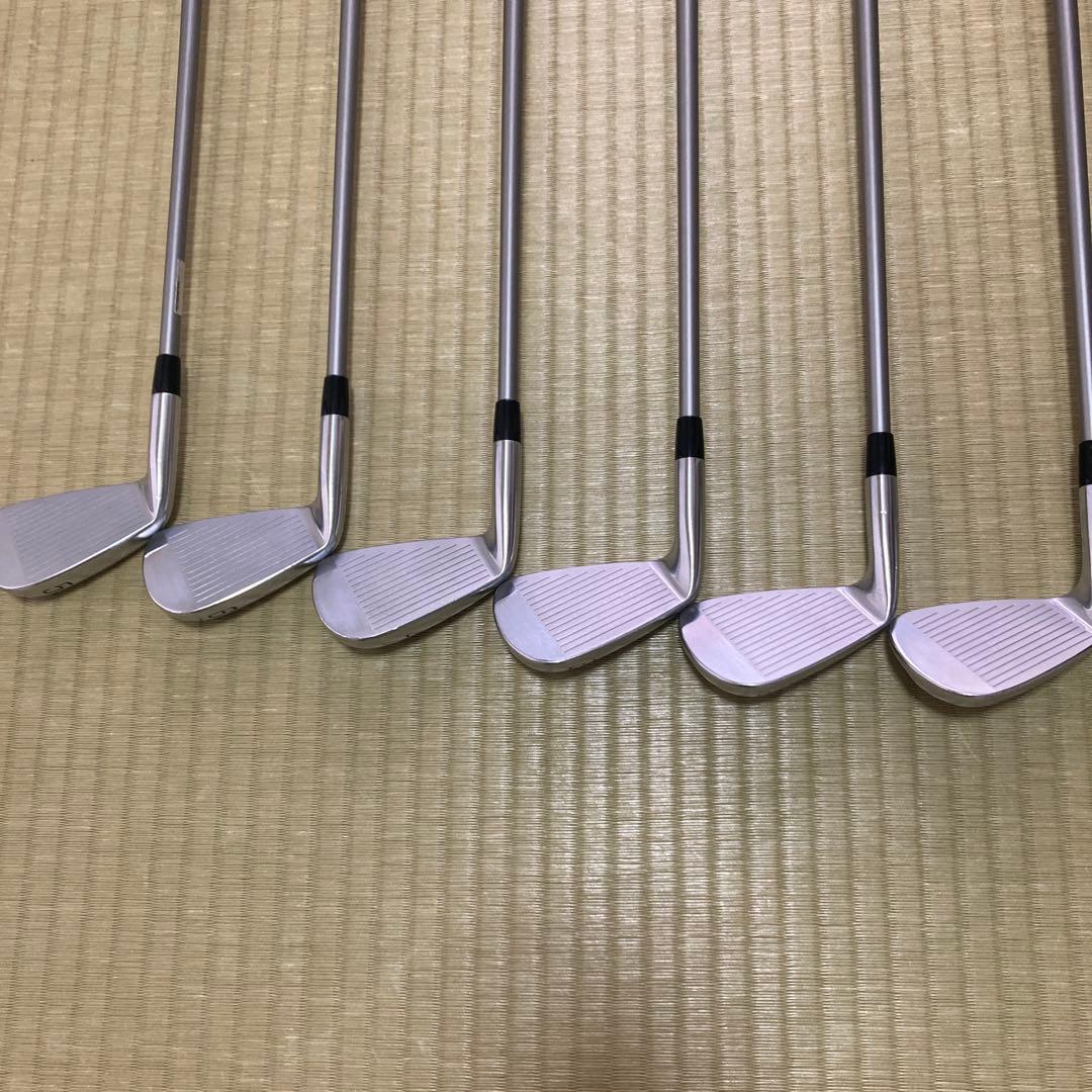 【美品】ブリヂストン 222CB+ アイアン 6本 5-PW MCI70S