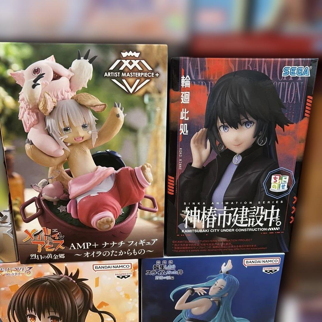 【未開封】アニメキャラクターなど　プライズフィギュア　18点　まとめ売り