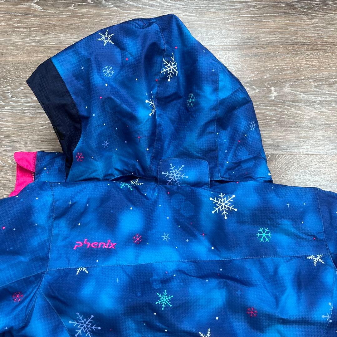 フェニックス セットアップ　スキーウェア　130 女の子　美品