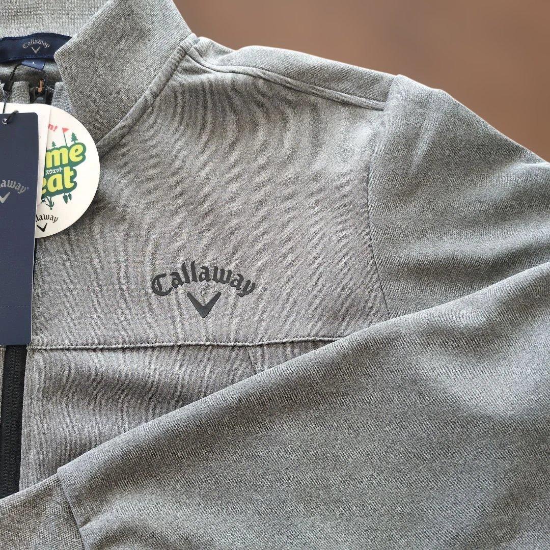 新品未使用品 Callaway キャロウェイ ダンボールフルジップスウェット L