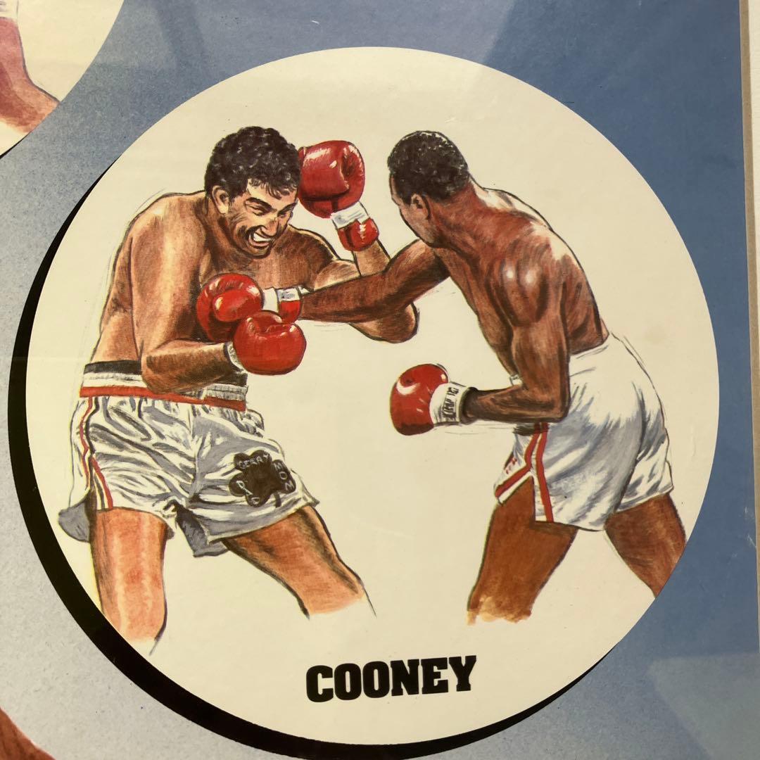 Larry Holmes サイン入りボクシングアート