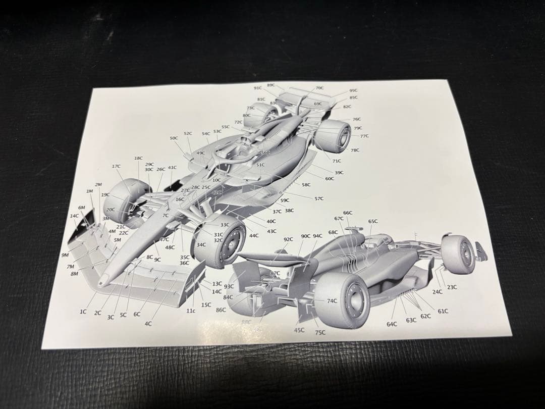 1/20 W16 2025 3Dプリントキット