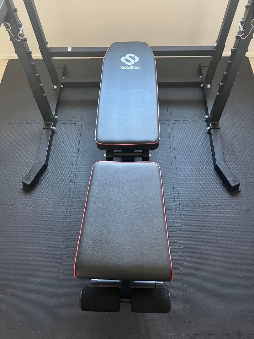 ハーフラックとベンチ 、プレートとプレートラック、マット（引き取り限定）