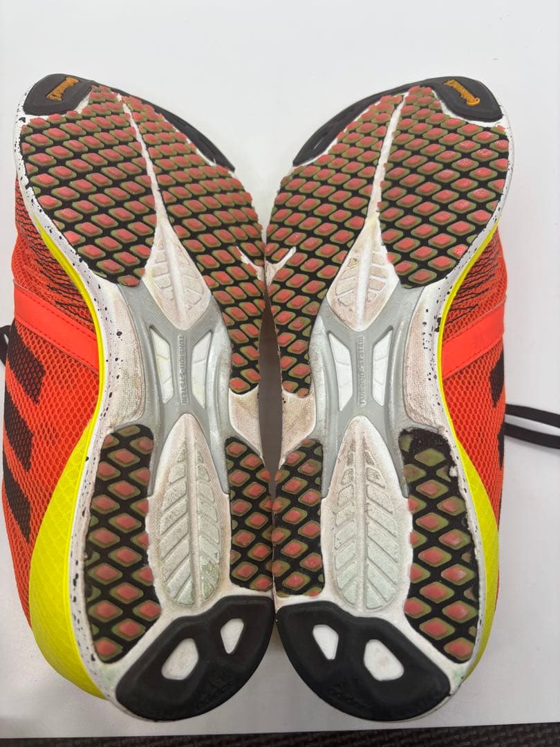ADIZERO TAKUMI SEN 5 レッド/イエロー 27cm 美品