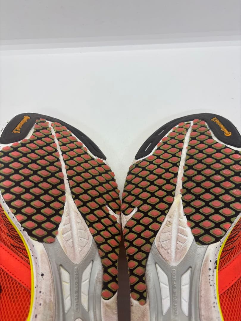 ADIZERO TAKUMI SEN 5 レッド/イエロー 27cm 美品
