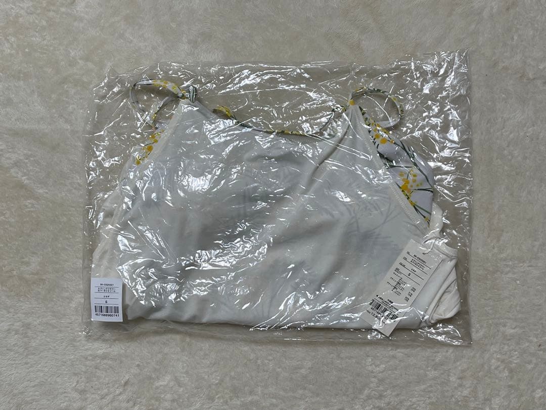 新品未使用　SUKALA スプリングフラワー　カバーキャミソール　ミモザ　S