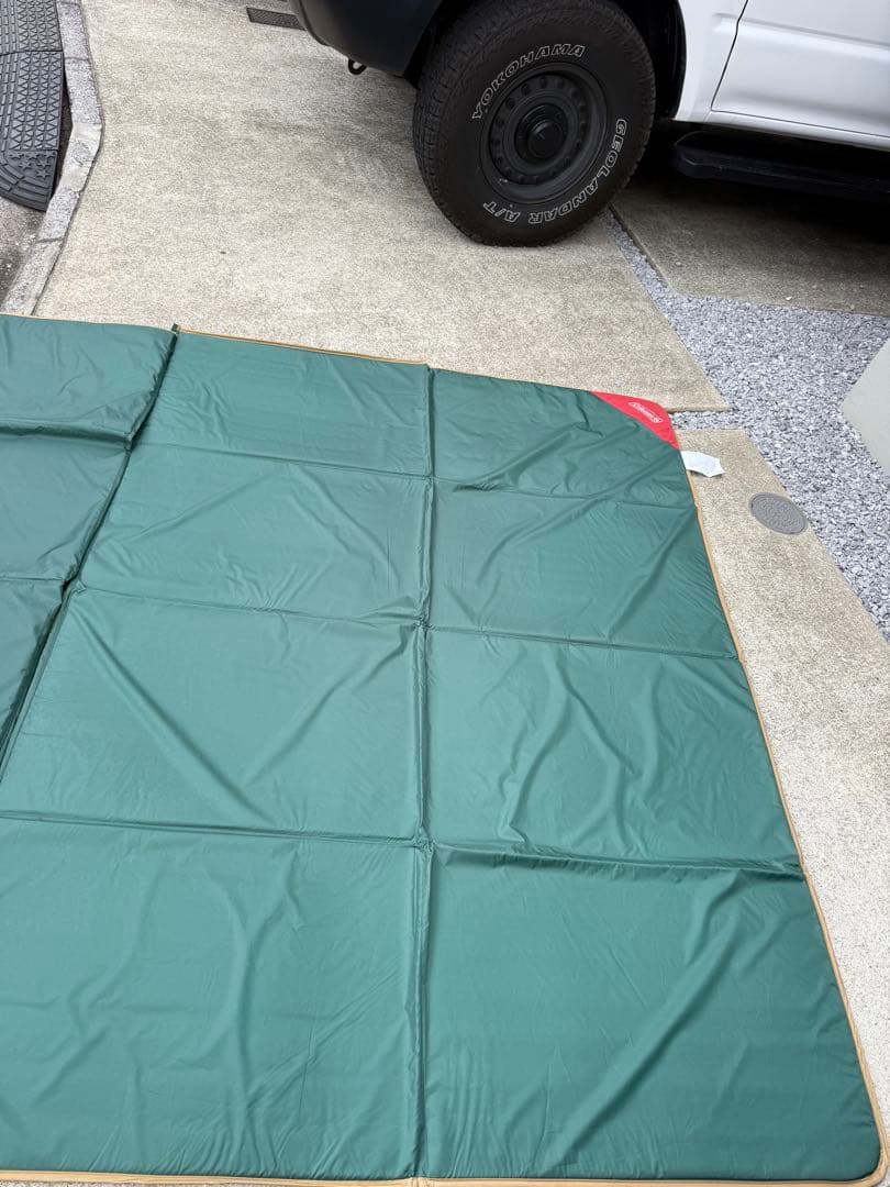 【良品】Coleman フォールディングテントマット 300 テント内マット