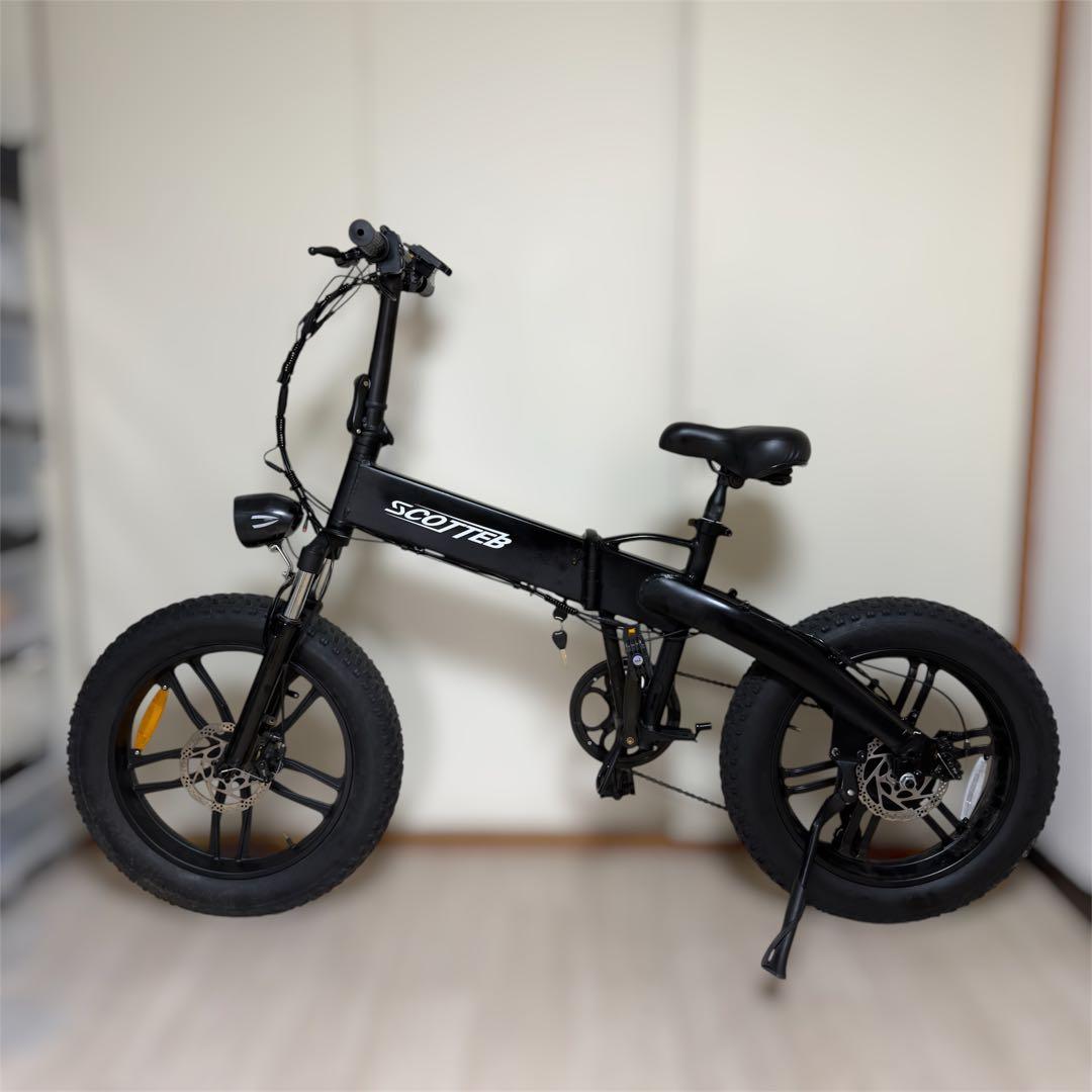 【動作確認済】 電動アシスト自転車ブラック MATE 系