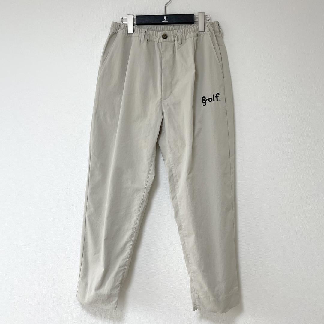 メンズウェア 8G SHOOT ONE TUCK STRETCH PANTS -IVORY-