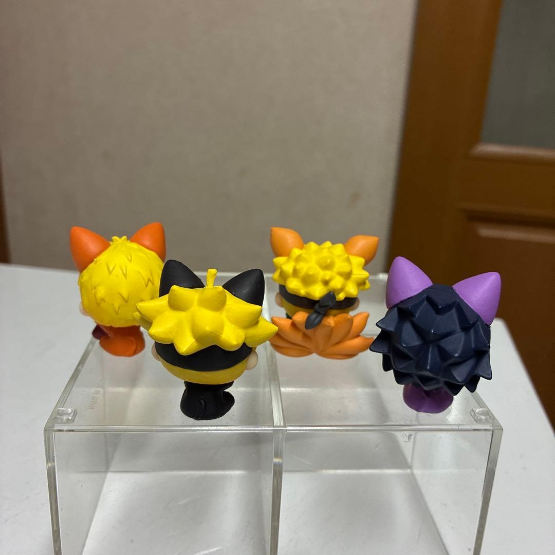 ぷちきゃらランド 招き猫 ナルト　ボルト　フィギュア