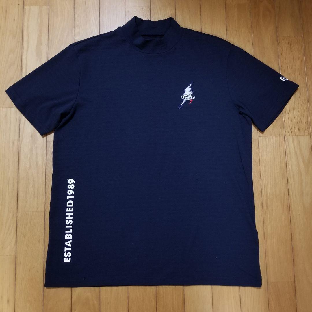 PEARLY GATESパーリーゲイツハイネックモックネックシャツ