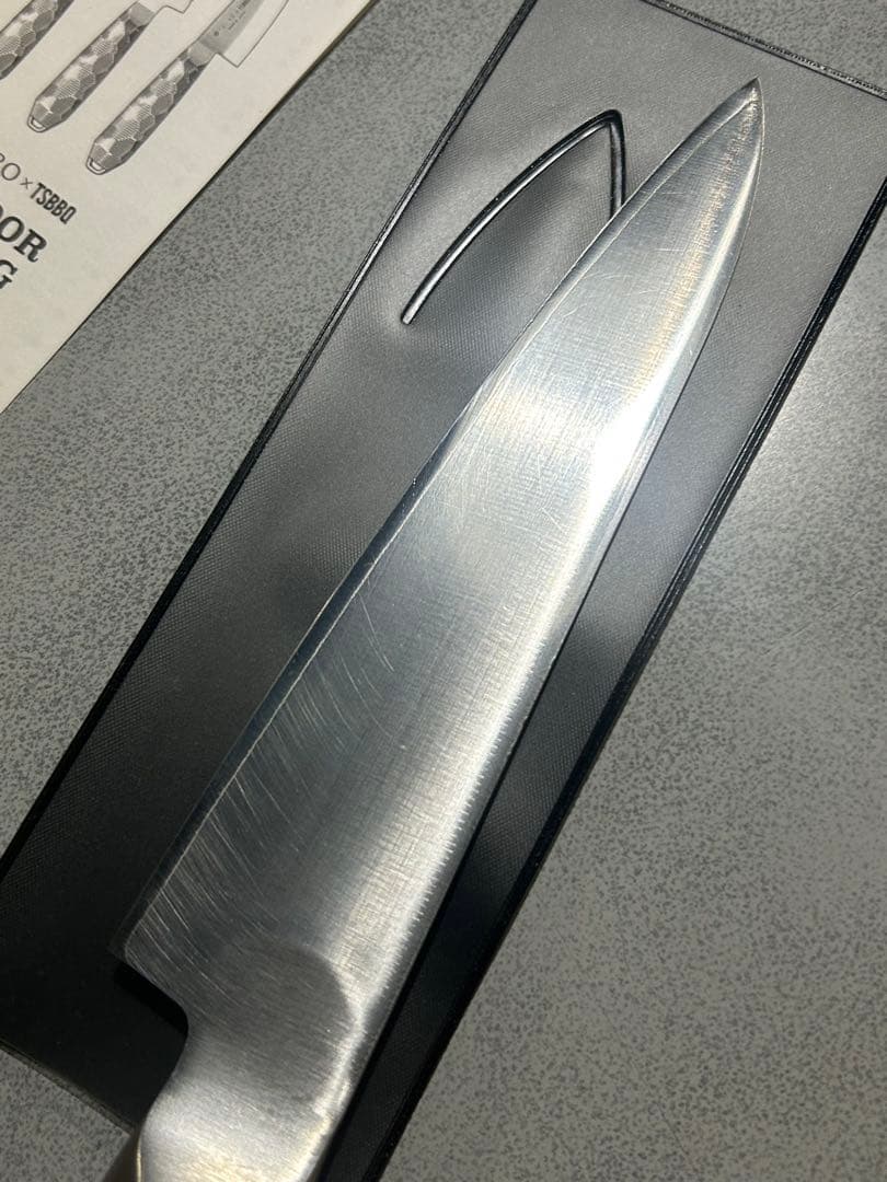 TOJIRO TSBBQ ユーティリティナイフ アウトドアクッキングナイフ