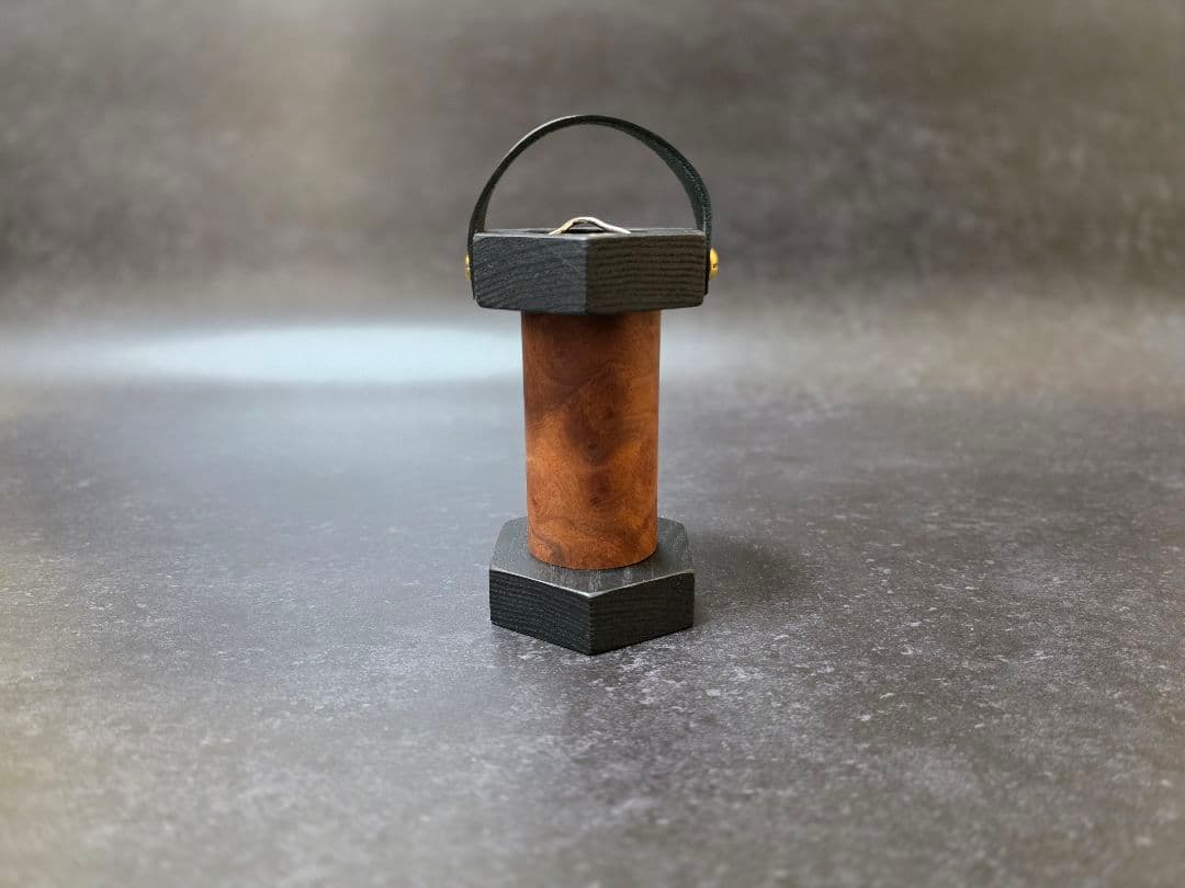 ゴールゼロ ランタンシェード カバー グローブ 楠瘤杢 Rook