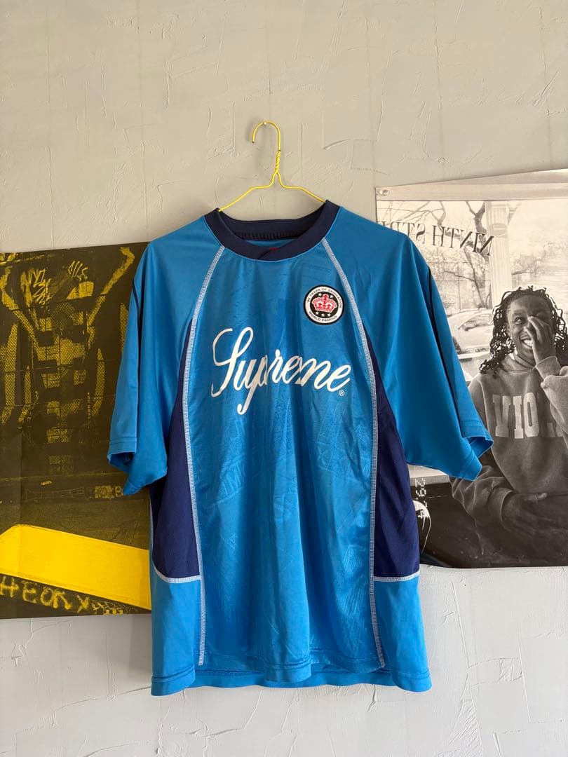 ウェア supreme soccer jersey 24ss
