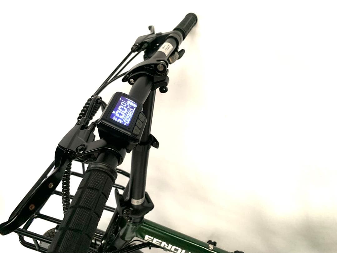 【即乘】送料無料 EENOUR ディスク式MTB 折り畳み電動自転車 動作確認済