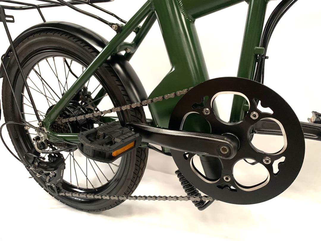 【即乘】送料無料 EENOUR ディスク式MTB 折り畳み電動自転車 動作確認済