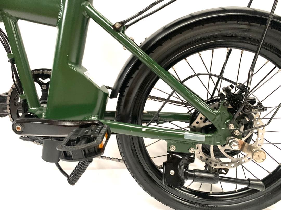 【即乘】送料無料 EENOUR ディスク式MTB 折り畳み電動自転車 動作確認済