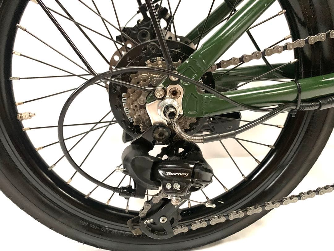 【即乘】送料無料 EENOUR ディスク式MTB 折り畳み電動自転車 動作確認済