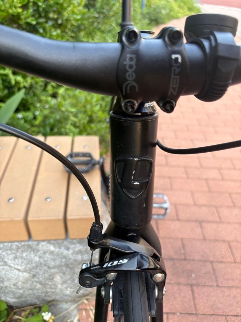 Leader721 マットブラック　ピストバイク　世田谷まで引取り限定