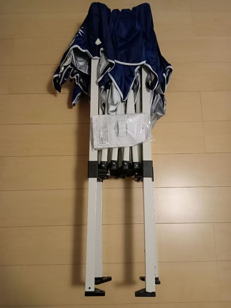 FIELDOOR タープテント（バグガード4枚付き） 2m×2m ブルー