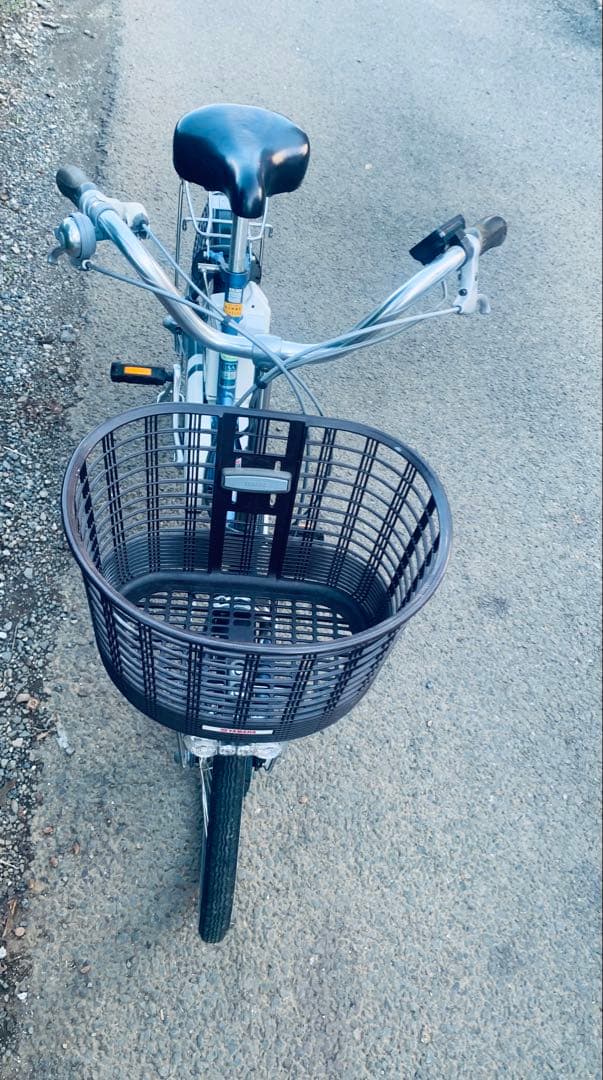 な*も様 ヤマハ新機種電動アシスト自転車pas 20インチ　ブルーアルミボディー