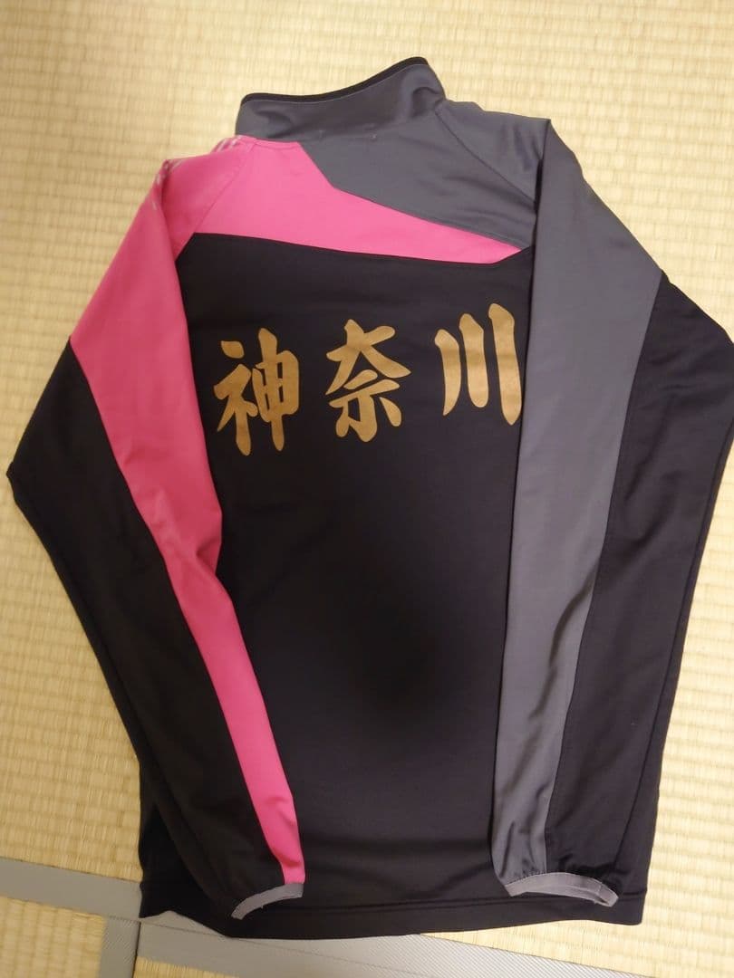 YONEX ネックジップ 長袖 M（神奈川 背面）