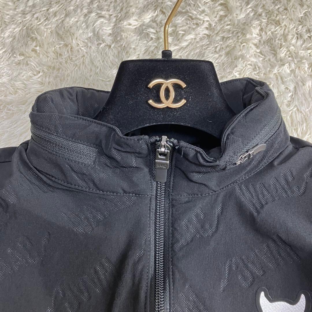 美品✨WAAC ワック　WOMENS ロゴエンボス ブルゾン　フード収納　3
