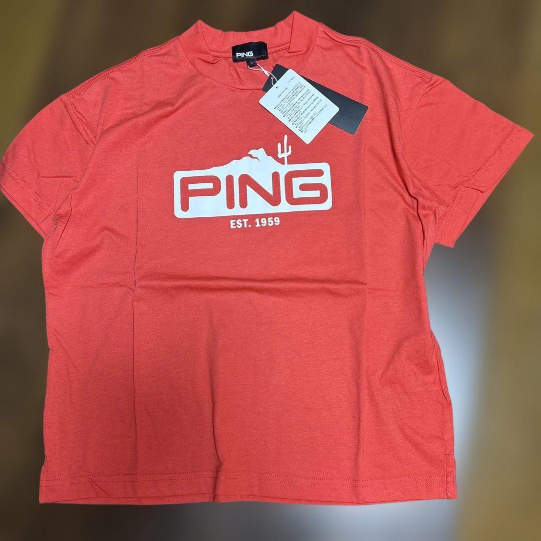 新品★PINGモックネックTシャツ　Mr.PINGスカートSサイズ