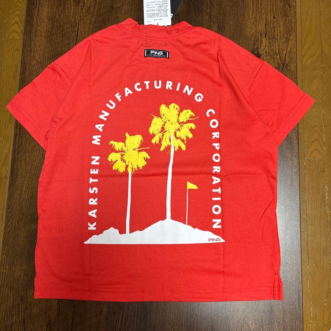 新品★PINGモックネックTシャツ　Mr.PINGスカートSサイズ