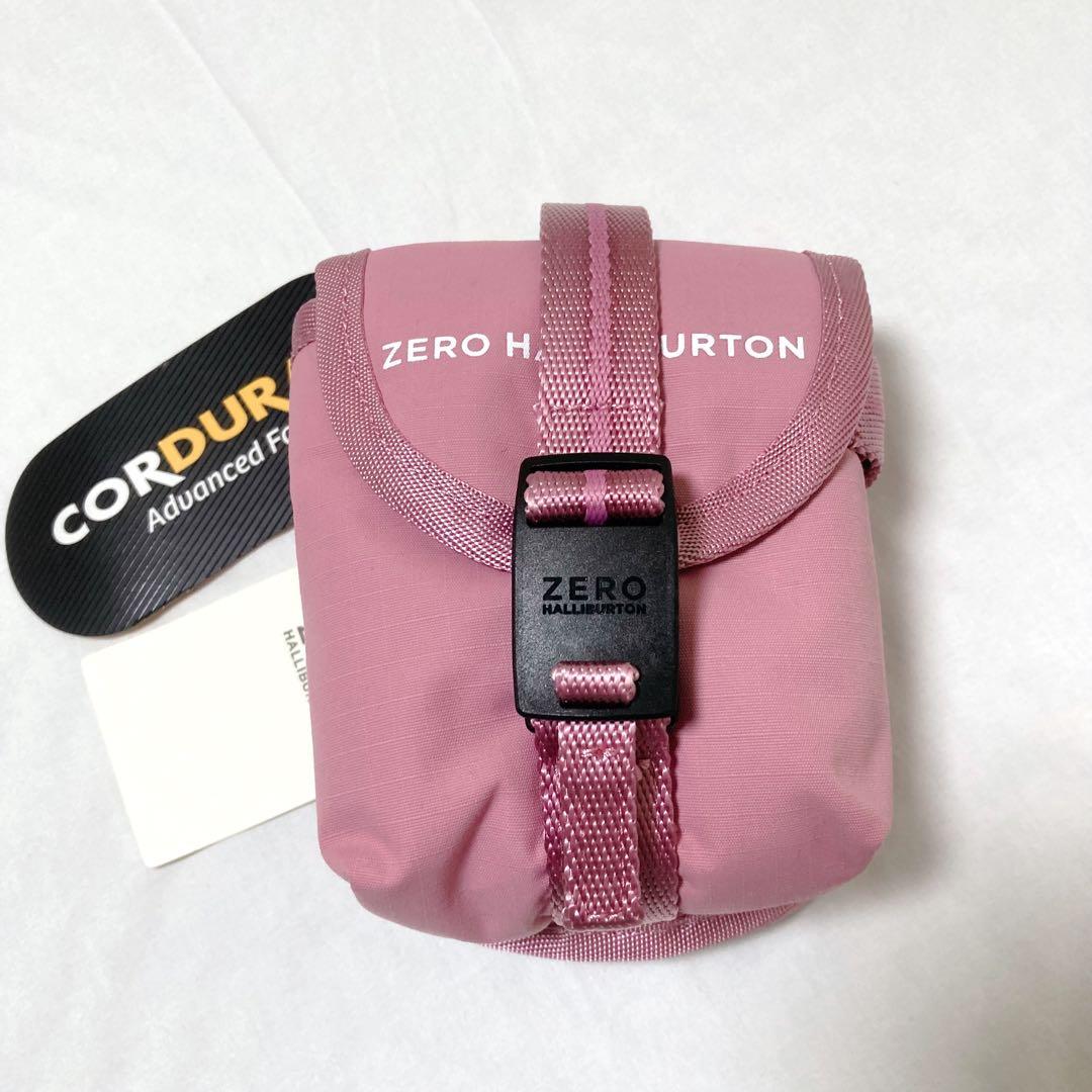 未使用 ZERO HALLIBURTON★スコープケース ピンク コーデュラ
