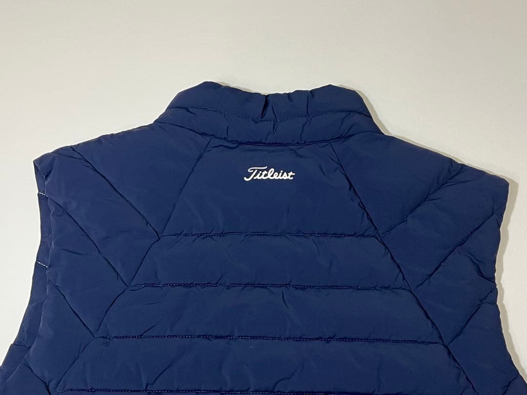 Titleist(タイトリスト) 中綿 ダウンベスト ネイビー LLサイズ