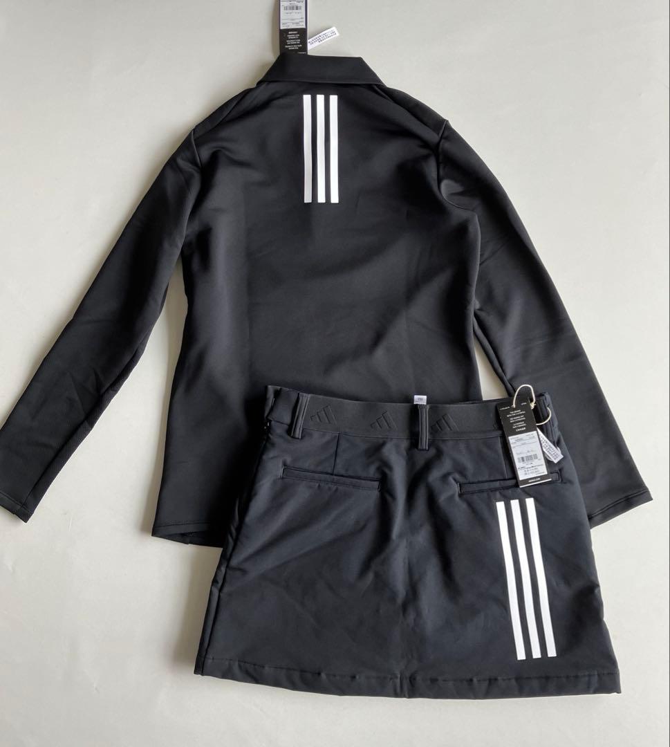 新品. 定価26950円アディダスゴルフ春秋冬　セット　L裏起毛スカート