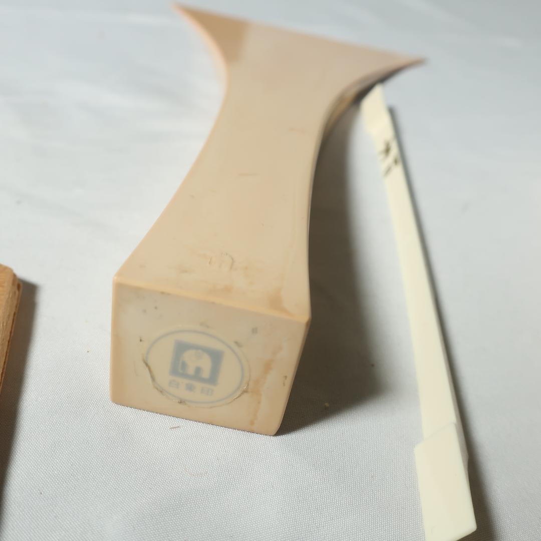 三味線 細棹 撥 ハードケース付 長唄 管理No.4