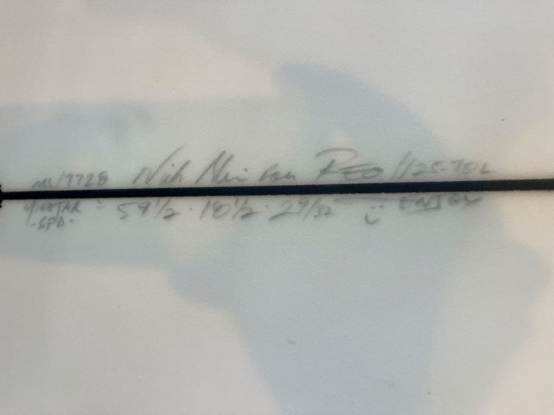 Nick Blair ショートボード 5'9 1/2