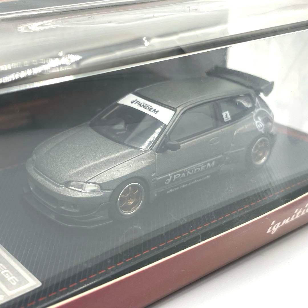 1/64 Pandem シビック EG6 チタニウムグレー IG