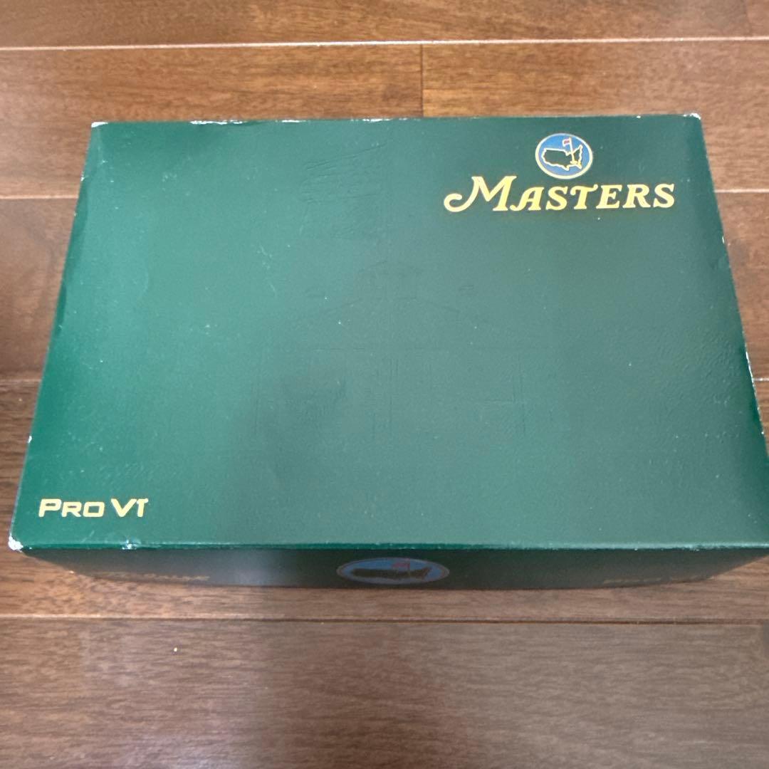 希少ゴルフボール　マスターズモデルタイトリストprov1 1ダース