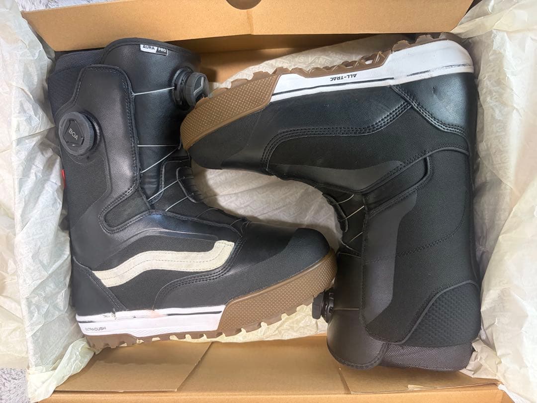 バンズ スノーボード ブーツ VANS PROダブルボア 26.5 ブラック