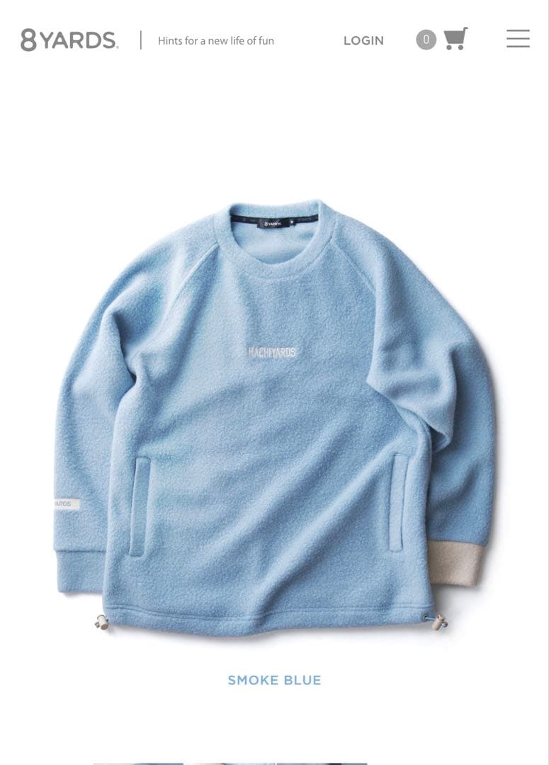 8YARDS Men’s CBBOA CrewNeck Lサイズ